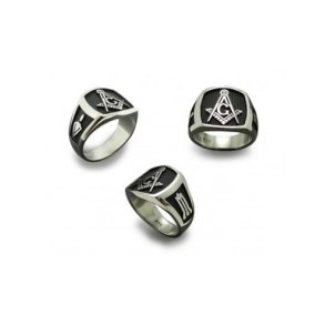 Frimurer signet ring