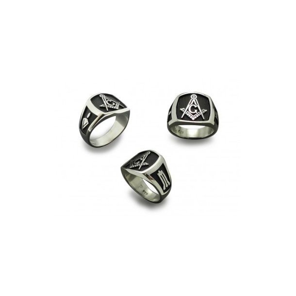 Frimurer signet ring