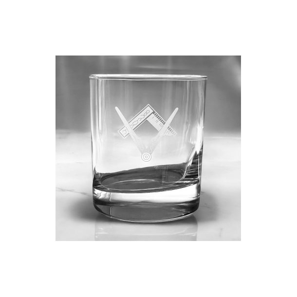 Frimurer whiskyglas