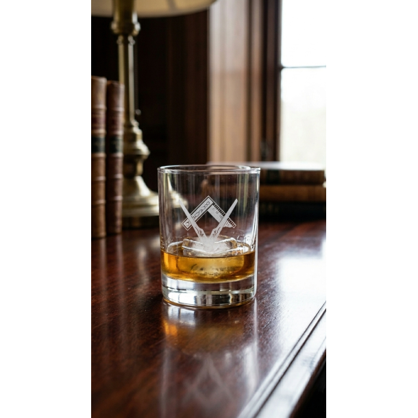Frimurer whiskyglas