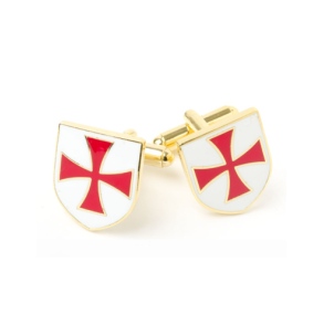 Tempelridder manchetknapper