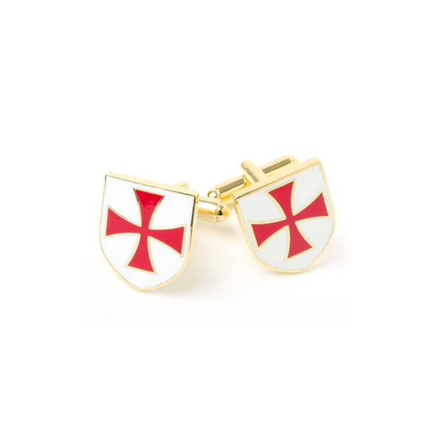 Tempelridder manchetknapper