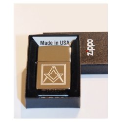 Zippo frimurare t�ndare